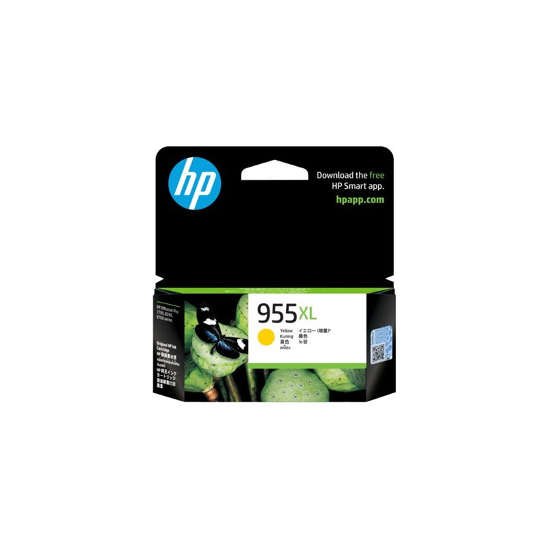 HP 955XL YELLOW ORIGINAL INKCR TG 1.6K PAGEWIDE PRO 577DW