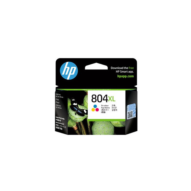 HP 804XL TRI-COLOR INK CART 415 PAGES FOR HP ENVY 6220 6222 7120 7820 7822