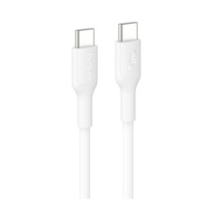 USB-C TO USB-C 60W 2.0 PCR CABLE 2M - WH