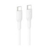 USB-C TO USB-C 60W 2.0 PCR CABLE 2M - WH