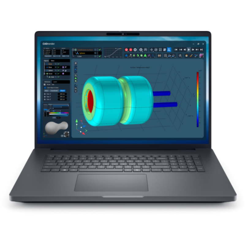 DELL PRO18 MAX PLUS, 18"QHD+, U9-285HX, 64GB, 1TB, RTX PRO4000(16GB), W11P(AI), 3YP