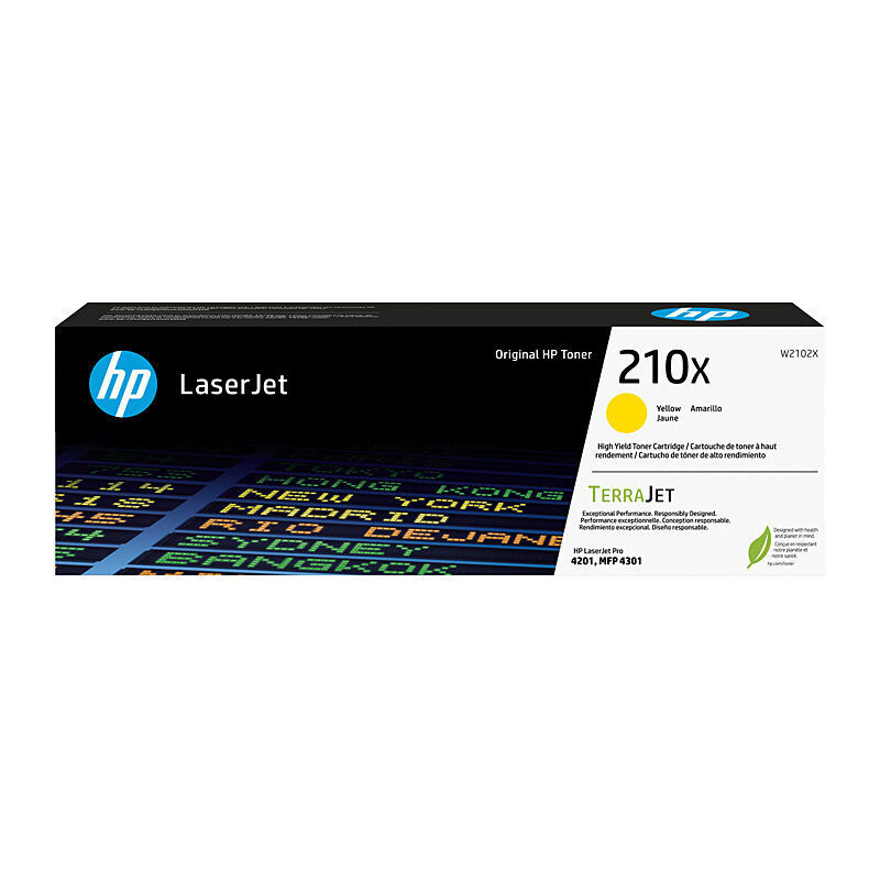 HP 210X Yellow Toner W2102X