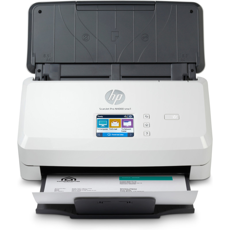 HP SCANJET PRO N4000 SNW1 SHEETFEED SCANNER, 40PPM, MAX 1200DPI, WIFI, 1YR