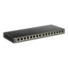 16-PORT LOW PROFILE 1G UNMANAGED SWITCH