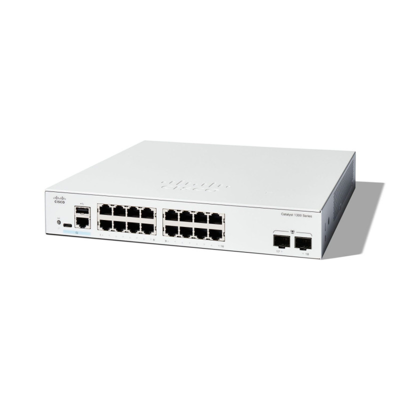 Catalyst 1300 16-port GE, 2x1G SFP