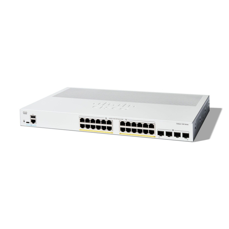 Catalyst 1300 24-port GE, PoE, 4x1G SFP