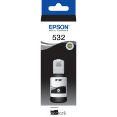 EPSON 532 BLACK INK BOTTLE FOR ECOTANK ET-M1120