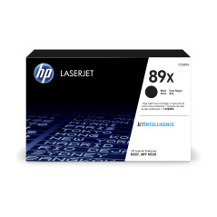 HP 89X BLACK LASERJET TONER CARTRIDGE 10K