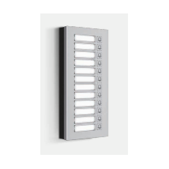 EXTENSION KEYPAD 12 NAMEPLATES FLUSH MOUNT INSTALLATION