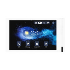 10.1 SIP INDOOR UNIT IN WHITE ANDROID 12 VERSION