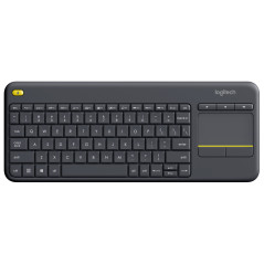Logitech Keyboard K400 Plus Wireless Touch - Black