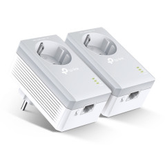 TP-Link TL-PA4010PKIT AV500 Passthrough Powerline Starter Kit