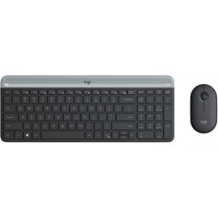 Logitech MK470 Slim Wireless Keyboard and Mouse Combo - Graphite