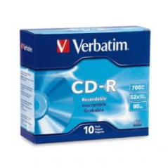 Verbatim CD-R 10pack Slim Case