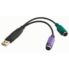 Astrotek USB to PS/2 Converter Adaptor