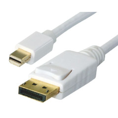 2m Mini DisplayPort DP to DisplayPort DP Cable - 20 pins Male to Male