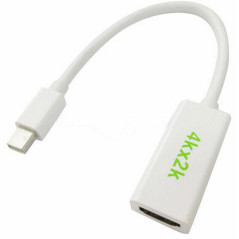 Mini DisplayPort DP to HDMI Converter Adapter Cable 15cm