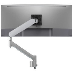 Atdec AWMS-DW6 Spring-assisted single display wall mount Silver