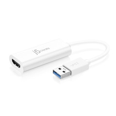 J5Create JUA254 USB to HDMI Multi-Monitor Adapter (1080p HD with a resolution up to 2048 x 1152)