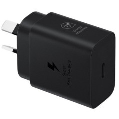 SAMSUNG AC POWER ADAPTOR - 25W, USB-C, NO CABLE (BLACK)