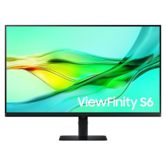 SAMSUNG 32" (16:9) QHD IPS MONITOR, DP, HDMI, HDR10, USB-C, USB, LAN, KVM, H/ADJ, VESA, 3Y