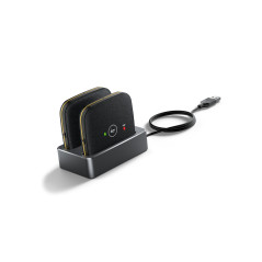 YEALINK (CPW65-PACKAGE) CPW65 WIRELESS MIC(2), WDD60 DECT DONGLE, CHARGER CRADLE, 2YR