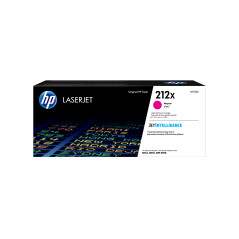 HP 212X MAGENTA HIGH YIELD TONER - APPROX 10K PAGES - FOR M554, M555, M558 SERIES
