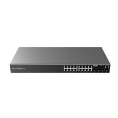 ENTERPRISE LAYER 2 MANAGED NETWORK SWITCH 16 X GIGE 4 X SFP