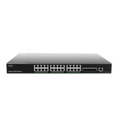 ENTERPRISE LAYER 3 MANAGED NETWORK SWITCH 24 X GIGE 4 X SFP