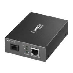 TP-LINK OMADA WDM MEDIA CONVERTER,GE RJ45, SINGLE MODE, 1310nm TX/1550nm RX, 2KM, 3YR