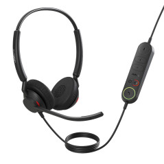 JABRA ENGAGE 40 UC STEREO HEADSET, INLINE LINK,USB-C/A
