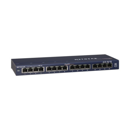 Netgear GS116 Prosafe 16 Port 10/100/1000 Gigabit Switch