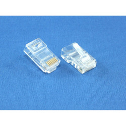 RJ-45 8P8C Connector For Cat5E Soild Cable
