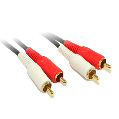 1M 2RCA to 2RCA Audio Cable OFC