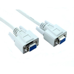5M DB9F-DB9F Serial Connection Cable