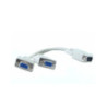 DB9M TO 2 X DB9F Splitter Cable