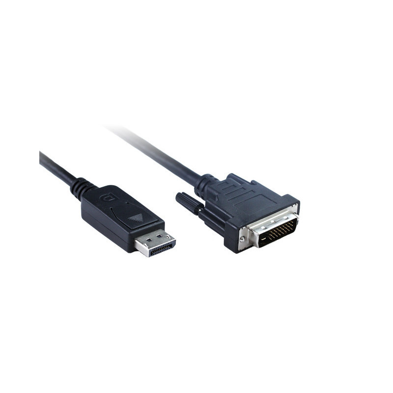 2m Displayport To DVI-D Cable