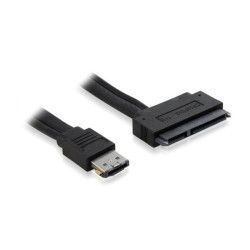 50cm eSATAp ( Power-over-eSATA) to SATA 22pin 12V