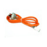 2M Medical Power Cable Orange