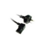 2M Wall To Left Angle IEC C13 Power Cable