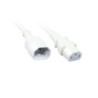 3M IEC C13 To C14 Power Cable White