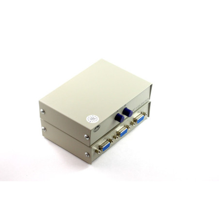 2 Way SVGA Push-Button Data Switch