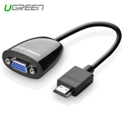 HDMI to VGA converter (Black)