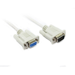 0.5M DB9M-DB9F Serial Extension Cable