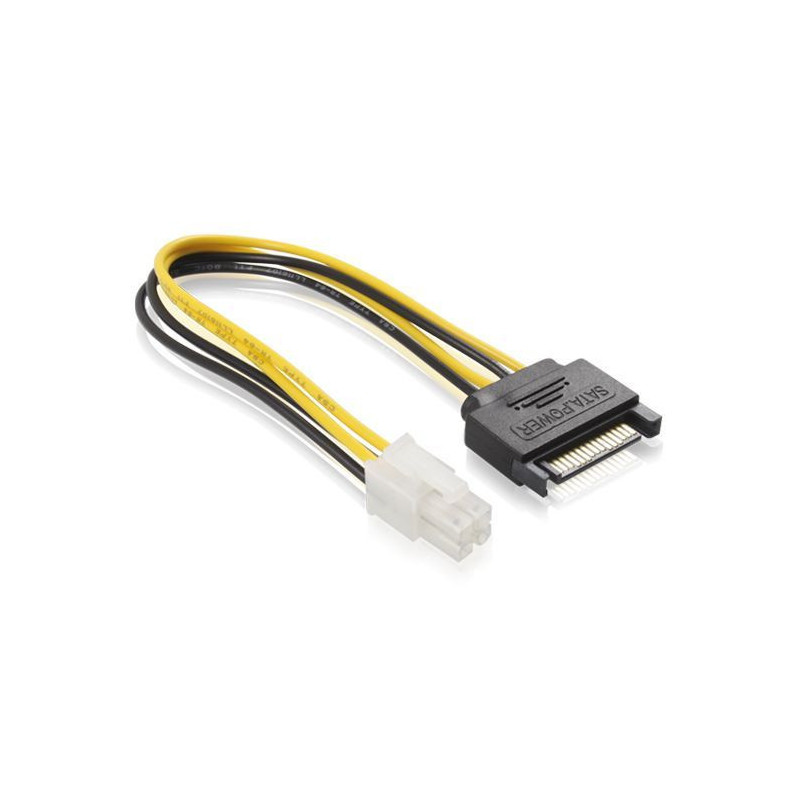 15CM SATA M To ATX P4 Power cable