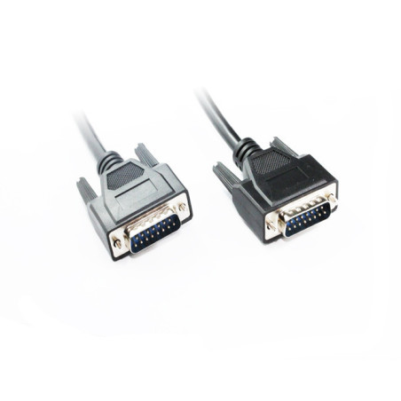 2M DB15 M-M Data Cable