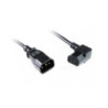 2M Right Angle C13 to C14 Power Cable