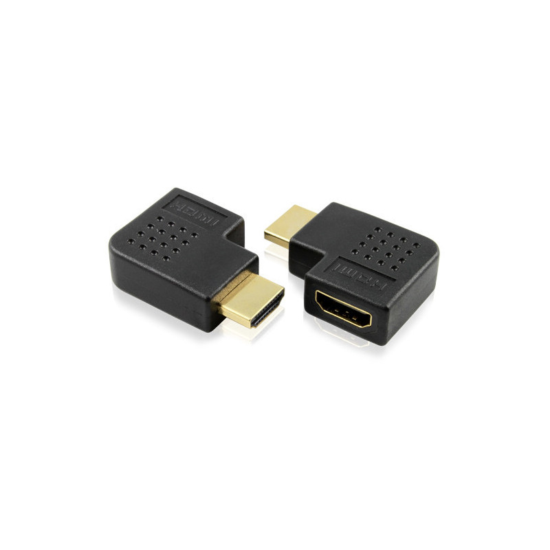 HDMI M-F Left Angle Adaptor