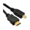 3m HDMI to Micro HDMI Cable - 1.4v 19 pins A Male to D Male 34AWG