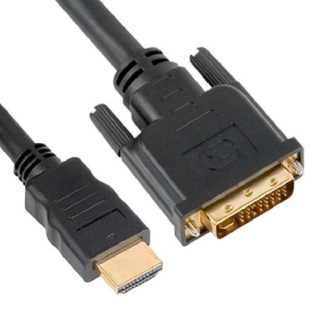 Astrotek 5m HDMI to DVI-D Adapter Converter Cable - Male to Male 30AWG Gold Plated PVC Jacket for PS4 PS3 Xbox 360 Monitor PC Co